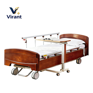 <span class=keywords><strong>Lit</strong></span> médical <span class=keywords><strong>électrique</strong></span> manuel au meilleur prix avec matelas pour usage domestique et hospitalier, service OEM personnalisé disponible - Product Image 2