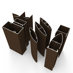 Sistema de Fachada con Rejillas de Aluminio Serie 6000 6063 T5, Perfil de Protección Solar con Recubrimiento en Polvo para Diseño Arquitectónico Exterior - Product Image 6