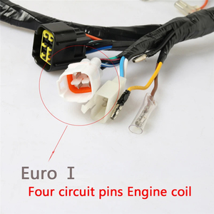 Faisceau de Câblage Électrique Complet pour <span class=keywords><strong>Moto</strong></span> YAMAHA YBR125 YBR 125 - Product Image 6