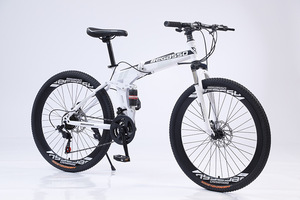 Shimano için 21 hız ile çelik disk fren 26 inç katlanır dağ bisikleti - Product Image 2