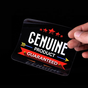 Miếng Dán Màu Trong Suốt Vinyl Chống Thấm Nước Tùy Chỉnh Có Logo Cho Nhãn Bao Bì Hộp Nhãn Hiệu Chai - Product Image 3