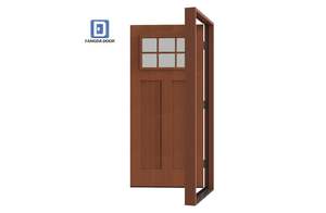 Fangda – panneau de secoueur moderne à noyau solide, pour <span class=keywords><strong>porte</strong></span> intérieure présuspendue, pour hôtel - Product Image 3