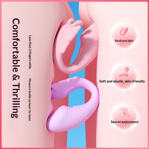เครื่องนวดกระตุ้นจุดซ่อนเร้นรูปผีเสื้อสำหรับผู้หญิง ขนาดเล็ก น้ำหนักเบา นุ่มนวล ยืดหยุ่นได้ 10 ระดับความถี่ ชาร์จผ่าน USB ใช้ได้ทุกวัน - Product Image 4