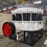 Concasseur à cône composé Xinhai DC Motor & PLC pour les industries minières et agglomérées, haute productivité avec composants d'engrenage à roulement