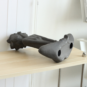 زخارف مجردة نسائية إبداعية للنساء منحوتة سيراميك مكتب غرفة المعيشة ديكور الحرف اليدوية - Product Image 6