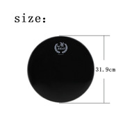 MBAT Percussion Instrument Black Drum Skin 12 Inches 13 Inches 16 Inches