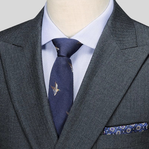 <span class=keywords><strong>Costume</strong></span> en Laine Sur Mesure Raffiné Croisé Premium Mariage Marié Décontracté-<span class=keywords><strong>Chic</strong></span>, Blazer Rayé Deux Pièces Formel pour <span class=keywords><strong>Homme</strong></span> - Product Image 5