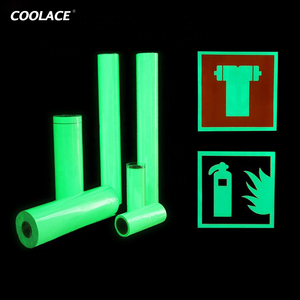 Sáng phim photoluminescent tự dính Vinyl phát sáng trong bóng tối có thể in bộ phim phát quang - Product Image 1