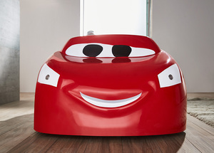 Nouvelle <span class=keywords><strong>Baignoire</strong></span> Balnéo Autoportante pour Enfants PARIS avec Cascade, Design Moderne, Modèle Voiture, en Acrylique, avec Vidange, pour Usage Intérieur, Vente en Gros - Product Image 4