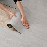 Pegatina de PVC Laminada de Lujo para Piso, Autoadhesiva, de Plástico Imitación Madera, Impermeable, Fácil de Instalar, Baldosas de PVC con Efecto Mármol