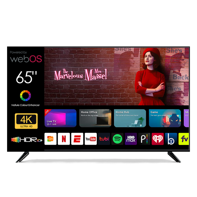 Manufacturer 65inch Smart TV Television Android WebOS 4K LED Smart TV 65 75 85 100 Inch