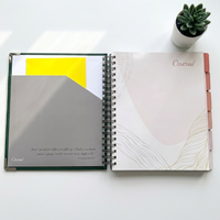 Carnet de Manifestation et Planificateur Budgétaire Personnalisé à Couverture Rigide avec Impression en Spirale
