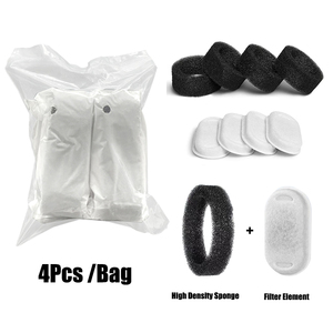4 pièces Pack chat chien 3.2L <span class=keywords><strong>fontaine</strong></span> <span class=keywords><strong>à</strong></span> <span class=keywords><strong>eau</strong></span> éponge filtre remplacer charbon actif purifier filtre animal automatique <span class=keywords><strong>eau</strong></span> accessoires - Product Image 3