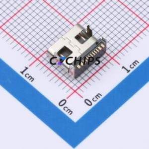 HX TYPE-C 16P+1.0 USB Connector SMD Connector ( Connector Type: Type-C )( Protocol Standard: USB 3.1 )( Gender: Female ) - Product Image 2