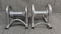 Câble droit électrique de rouleau de câble tirant des rouleaux avec la roue en aluminium
