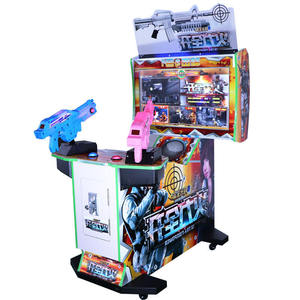 Coin-Operated Shooting Game Commercial Shooting Game <b>Machine</b> Metal & Plastic Arcade Cabinet Indoor <b>Amusement</b> Game Equipment - Product Image 1
