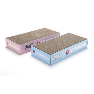 3 in 1 Interactive Cardboard Cat Toy Pet Cat Scratcher Board Milk Box Wall Scratching Pad Cat Furniture