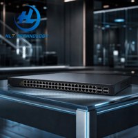 Switch Ethernet Administrado Gigabit PoE+ de 24 Puertos 5700-28TP-PWR-LI-AC con Uplink Combo 4xGE de 370W, Switch de Red de Acceso de Capa 2 para Empresas