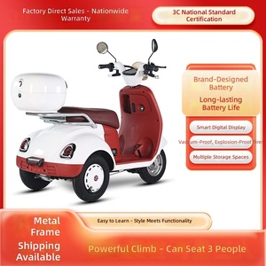 Nouveau tricycle électrique élégant à longue autonomie, idéal pour les courses des mamans et des personnes âgées - Product Image 2