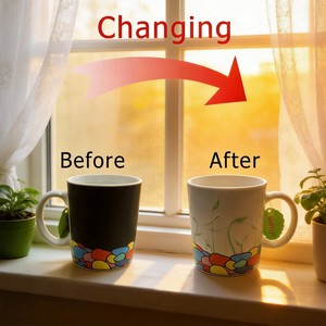 Producto Popular: Taza <span class=keywords><strong>de</strong></span> Cerámica Personalizada Harvit que Cambia <span class=keywords><strong>de</strong></span> Color - Origen Shandong - Product Image 1