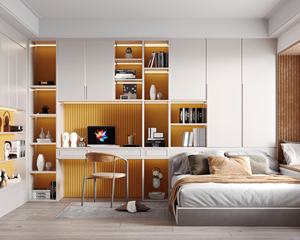 Роскошный набор мебели для спальни с компьютерным столом полный набор мебели для спальни, включая шкаф и каркас кровати, качество премиум - Product Image 2