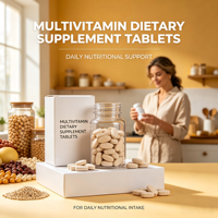 Comprimés multivitaminés naturels de qualité supérieure pour adultes, complément alimentaire à mélange de nutriments équilibrés