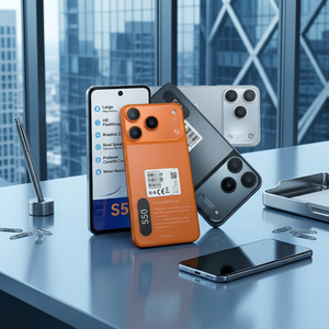 Spark 50 5G, Teléfono Inteligente Android 15, Pantalla LCD HD de 7 Pulgadas y 120 Hz, Doble SIM CDMA, Cámara Trasera de 48MP, Cámara Frontal de 24MP, Octa Core, Carga Rápida de 65W - Product Image 1