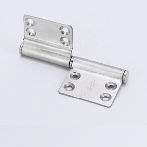 Hiện Đại Heavy Duty 201 Thép Không Gỉ Lift-Off Bù Đắp Cửa Kính Bản <span class=keywords><strong>L</strong></span>ề Mềm Đóng Có Thể Tháo Rời Cờ Hình Dạng Nhôm Hồ Sơ - Product Image 3