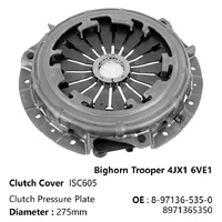 Kit de Reparación de Embrague 8971365350, Plato de Presión de Embrague ISC605 para Isuzu Trooper III / Big Horn ORV, Motor 6VE1 4JX1