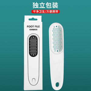 Pay Foot Scrubber Pedicure Tool Stainless Steel Plastic Handle For Home Use Removes Dead Skin Calluses - Product Image 3