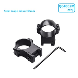 Anillos de Liberación Rápida de Acero de 30 mm con Montura de 21 mm, Accesorios Deportivos para Exteriores, Opciones de Altura, Venta al Por Mayor Personalizada - Product Image 4