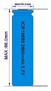 Hot Selling PKCELL ICR18650 3,7 V 2000mAh 2200mAh 2600mAh 3000mAh 3350mAh Li-Ionen-Lithium batterie - Product Image 3