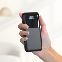 Nouvelle batterie externe 2026 de 10000 mAh, économique, avec câbles intégrés USB-C, charge rapide et écran LCD