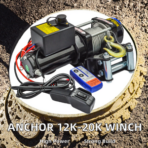 Neo 12000 tời 20000lbs 9500lb Công suất 12/24 Volt điện tời di động cho ô tô với dây thép dây - Product Image 2