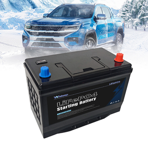 12V 1100CCA 90Ah Akıllı Lityum Pil, SOC Ekranlı, Dahili BMS'li, Acil Durum Araç Çalıştırma Aküsü - Product Image 1