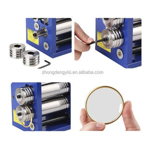 Herramientas Manuales de Chapado en Oro Semicirculares con Manivela, Máquinas de Engarzado para Joyería y Plata para Plantas de Fabricación - Product Image 6