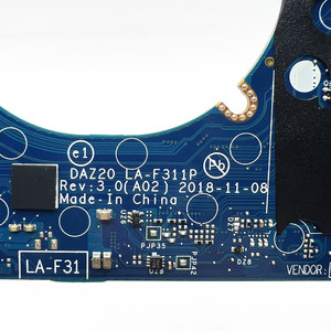 LA-F311P DAZ20 0R6G6N มาพร้อมกับเมนบอร์ดซีพียู I5-<span class=keywords><strong>8350</strong></span>/i7-8650สำหรับเมนบอร์ดแล็ปท็อป Dell Latitude 7290 7390ทดสอบ100% จัดส่งเร็ว - Product Image 5