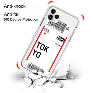 Custodia in Silicone TPU con Oltre 1000 Design Personalizzati Biglietto Aereo Prima Classe per <span class=keywords><strong>iPhone</strong></span> 11 12 13 14 15 Pro Max Stampa Sublimazione - Product Image 2
