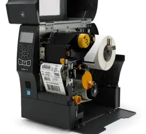 Zebra Industrial ZT420-203/300DPI - Impressora de etiquetas industriais de transferência térmica de 6" de largura, peça no ZT42062-T0E00C0Z, etiqueta de etiqueta