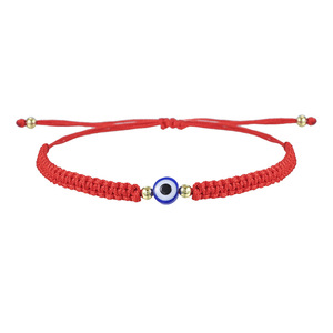 Pulsera Ajustable con Ojos de Demonio Azules para Mujeres, Hombres, Adolescentes <span class=keywords><strong>y</strong></span> Niños, Pulsera de Cuerda Trenzada Moderna para Parejas <span class=keywords><strong>y</strong></span> <span class=keywords><strong>Amistad</strong></span> - Product Image 5