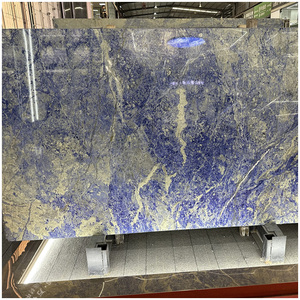 Losas de Mármol Azul Sodalita Boliviano de Lujo para Pisos Interiores de Alta Gama, Encimeras, Baños, Hoteles, Villas - Resistentes al Agua - Product Image 1