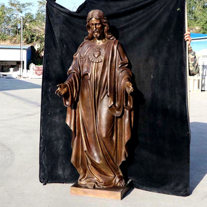 Church Life Size Metal <b>Religious</b> Sculpture Bronze Jesus for Sale TY-BC965 Metal Jesus TY-BC965 - Product Image 1