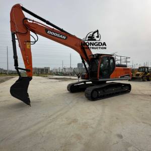 Excavadora Doosan DX300 usada de segunda mano en buenas condiciones, peso operativo de 15 toneladas, Motor Yanmar, caja de cambios, bomba de engranajes, componentes del núcleo - Product Image 2