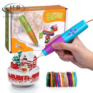 Jer Education 3D Pen Pcl Filamento Materiales seguros Niños Diy Doodler 3D Pen Set Use Home School Wireless 3D Printing Pen - Product Image 1