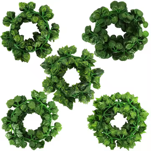 MCG Ngoài Trời Nhà Vườn Nhân Tạo Nhựa Lụa Màu Xanh Lá Cây Lá Mây Dây Leo Tường Treo Hoa Cỏ Olive Palm Nhà Máy Trong Nhà - Product Image 4