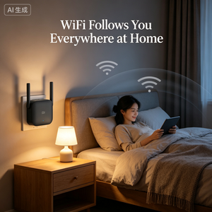 Extensor de <span class=keywords><strong>WiFi</strong></span> <span class=keywords><strong>Mi</strong></span> <span class=keywords><strong>PRO</strong></span> 300Mbps con Doble Antena, Cobertura para Toda la Casa, Amplificador de Señal Inalámbrica - Product Image 3