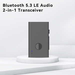 Mini transmetteur-récepteur audio <span class=keywords><strong>Bluetooth</strong></span> 5.4 LE, adaptateur sans fil LC3 LC3+ à faible latence de 50 ms pour TV <span class=keywords><strong>PC</strong></span> - Product Image 2