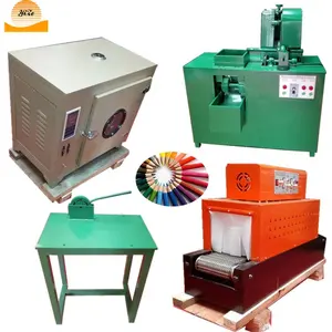 Colorful Crayon Pen Forming Maker Machine Recycling Pencil Making Machine Waste Paper Wax Melting Machine 80-100 Mm 60*510*920mm