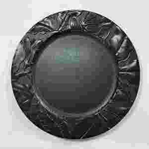 <b>Black</b> Charger <b>Plates</b> & Restaurant Dinnerware Sets Elegant <b>Plate</b> Chargers, Serving Dishes & Plastic Dinner <b>Plates</b> for Catering - Product Image 6
