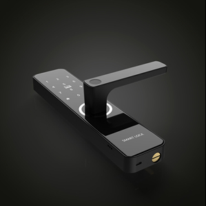 New tuya Wifi điện tử thông minh khóa cửa với sinh trắc học vân tay thẻ thông minh mật khẩu Key mở khóa USB khẩn cấp phí - Product Image 2